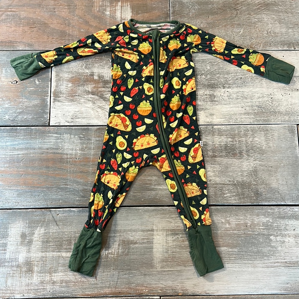 Little Sleepies brand zippee pajama: 6-12 month